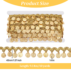 Polyester Braided Metallic Lace Trim&nbsp;AJEW-WH0479-36G-1