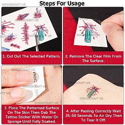 2 Sets 2 Style Body Art Tattoos Stickers&nbsp;MRMJ-GF0001-39