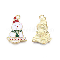 Rack Plating Alloy Enamel Pendants&nbsp;LS-ENAM-N055-170A