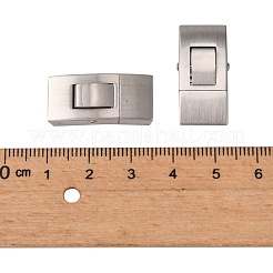 Non-Tarnish 304 Stainless Steel Bayonet Clasps&nbsp;STAS-I171-10P