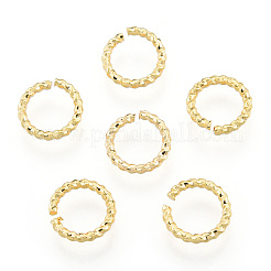Brass Open Jump Rings&nbsp;KK-N259-56A