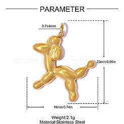 304 Stainless Steel Pendants&nbsp;SA-OY002-59G