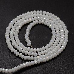 Electroplate Glass Bead Strands&nbsp;GLAA-K013-10HR