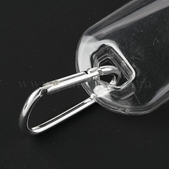 50ml Portable PETG Travel Bottles with Keychain&nbsp;KY-H006-01B
