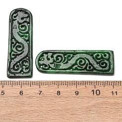 Dyed Natural Myanmar Jade Carved Pendants&nbsp;GG-CBABA9C-02