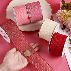 5 Rolls 5 Colors Burlap Lace Rolls&nbsp;OCOR-MA0001-32