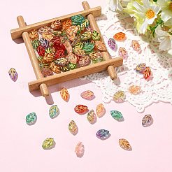 90Pcs 9 Colors Handmade Lampwork Beads&nbsp;LAMP-CJ0002-98