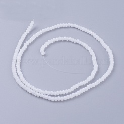 Imitation Jade Glass Beads Strands&nbsp;GLAA-G045-A05