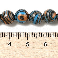 Synthetic Malachite Beads Strands&nbsp;G-A249-A01-01