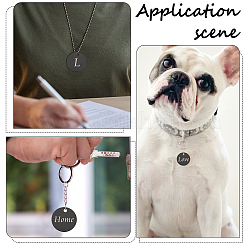 DIY Stamping Blank Tag Necklace Making Kit&nbsp;DIY-SC0020-83