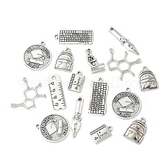 40Pcs 8 Styles Tibetan Style Alloy Pendants&nbsp;TIBE-FP0001-17