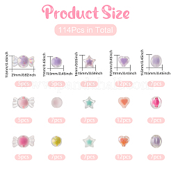 Transparent Acrylic Beads&nbsp;TACR-PH0001-67