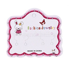 Cardboard Paper Jewelry Display Cards for Hair Ties Storage&nbsp;CDIS-N004-12