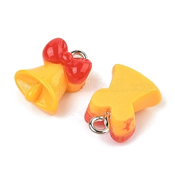 Christmas Theme Opaque Resin Pendants&nbsp;RESI-S08-01G