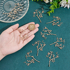 Brass Rhinestone Cabochon Settings&nbsp;KK-WH0079-108KCG