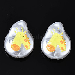 3D Printed ABS Plastic Imitation Pearl Beads&nbsp;KY-S163-420