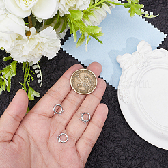 4Pcs 925 Sterling Silver Twister Clasps&nbsp;STER-BBC0009-18
