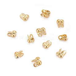 304 Stainless Steel Bead Tips&nbsp;X-STAS-R063-19-G