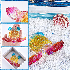 Natural Quartzl Sea Turtle Figurines&nbsp;DJEW-WH20006-03