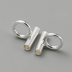 Brass Tube Bails&nbsp;DIY-WH0430-581A-S