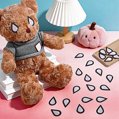 150 Pairs Felt Craft Doll Eye&nbsp;DIY-NB0016-43B
