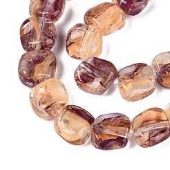 Handmade Lampwork Beads Strands&nbsp;LA-N046-01I