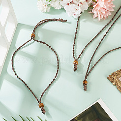 Adjustable Waxed Polyester Cord Necklace Making&nbsp;NJEW-TAC0028