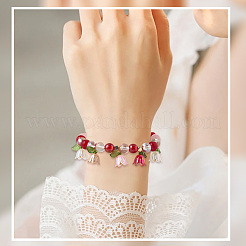 12 Sets Flora Leaves & Lily Flower Charms&nbsp;FIND-SC0016-69