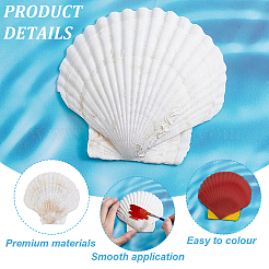 60Pcs Natural Shell Jewelry Decorative Plate&nbsp;AJEW-GA0009-64B