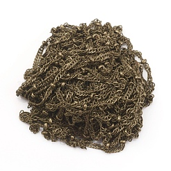 Brass Coated Iron Cable Chains&nbsp;CH-CJC0001-01AB