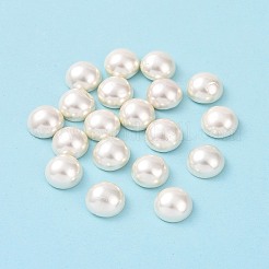 Shell Pearl Half Drilled Beads&nbsp;X-BSHE-G011-01-12mm