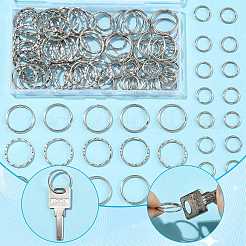 100Pcs Iron Split Key Rings&nbsp;IFIN-FS0001-65B