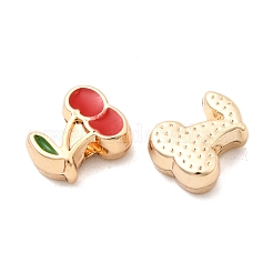 Brass Enamel Beads&nbsp;KK-A277-23G