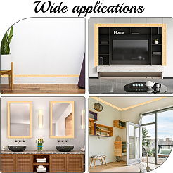 1Pc PVC Foam 3D Self-Adhesive Waterproof Wallpaper Border&nbsp;PAAG-CP0001-01F