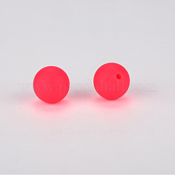 Round Silicone Focal Beads&nbsp;LS-SI-JX0046A-03