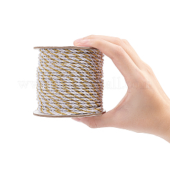 Polyester Cords&nbsp;NWIR-WH0009-04A