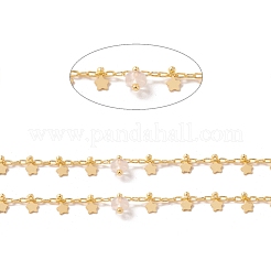 Natural Quartz Crystal Column Beaded Chains&nbsp;CHC-K012-02G-01