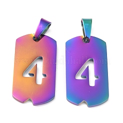 Ion Plating(IP) 304 Stainless Steel Pendants&nbsp;STAS-O127-A04