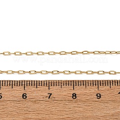 1.5MM 304 Stainless Steel Cable Chain Necklaces&nbsp;NJEW-T016-22G