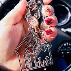 Alloy Keychain&nbsp;PW-WGA6852-01