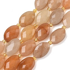 Natural Red Aventurine Beads Strands&nbsp;G-A295-A04-01