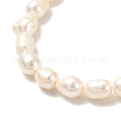 Vintage Natural Pearl Beaded Necklace for Birthday Mother's Day Gift&nbsp;NJEW-JN03677
