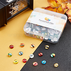 Flat Back Glass Cabochons&nbsp;GGLA-PH0001-01A-02