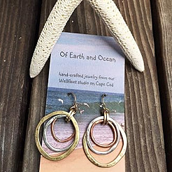 Ring Alloy Dangle Earrings&nbsp;FS-WGA4806-01