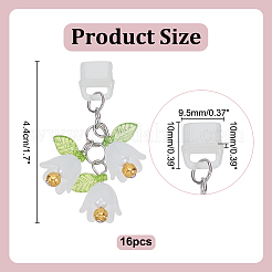 16Pcs Plastic Mobile Dustproof Plugs&nbsp;HJEW-HY00135