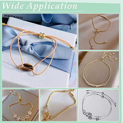 40Pcs 4 Styles Brass Beads&nbsp;KK-UN0003-34