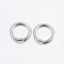 Tarnish Resistant 304 Stainless Steel Open Jump Rings&nbsp;STAS-P151-02