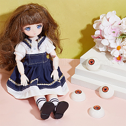 2 Pairs Plastic Craft Eyes&nbsp;DIY-PH0029-61A