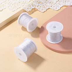 3 Rolls 3 Styles Round Nylon Braided Cord&nbsp;NWIR-TADJ0001-03A