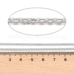 304 Stainless Steel Two-layer Cable Chains&nbsp;CHS-L034-01B-P